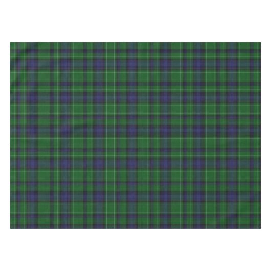 Clan Abercrombie Tartan Karierte Tischdecke (Vorderseite (Horizontal))
