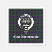 Clan Abercrombie Tartan Serviette (Vorderseite)