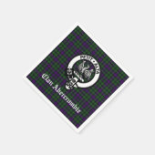 Clan Abercrombie Tartan Serviette (Ecke)