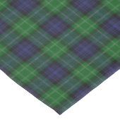Clan Abercrombie Tartan Tischdecke (Schrägansicht)