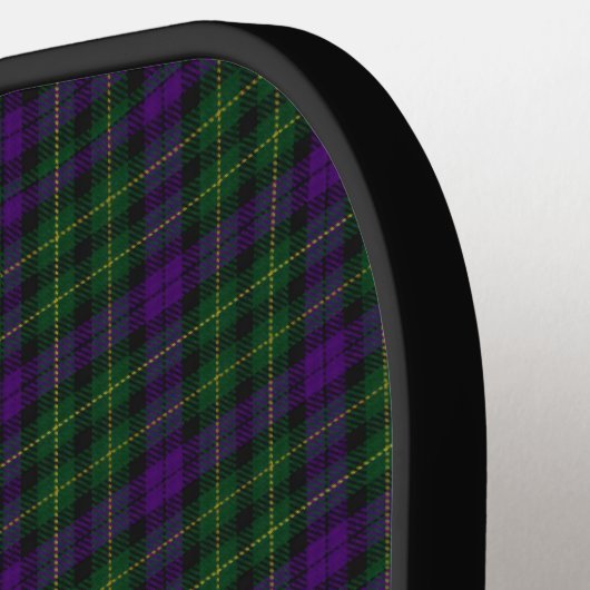 Clan Abercrombie Tartan & Wappen Custom Pickleball Schläger (Linke Seite)