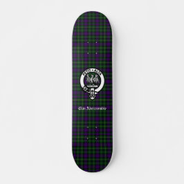 Clan Abercrombie Tartan & Wappen Skateboard