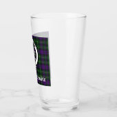 Clan Abercrombie Wappen Abzeichen & Tartan Glas (Links)