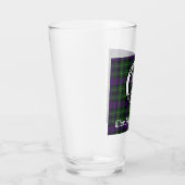 Clan Abercrombie Wappen Abzeichen & Tartan Glas (Rechts)