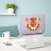 Clan Adair Thistle Sticker (Laptop auf Schreibtisch)