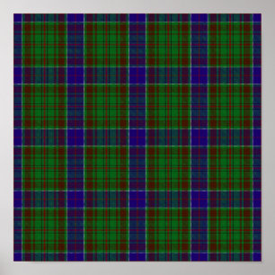 Clan Adams Tartan - Digitaler Download Poster