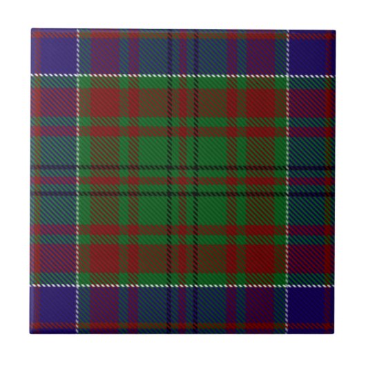 Clan Adams Tartan Fliese (Vorderseite)