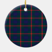 Clan Agnew Tartan Keramik Ornament (Hinten)