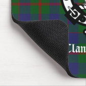 Clan Agnew Tartan Wappen benutzerdefinierbar Mousepad (Ecke)