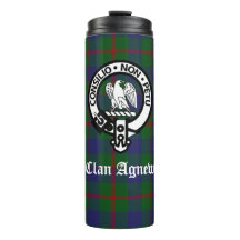 Clan Agnew Wappen Abzeichen und Tartan