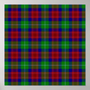 Clan Aiken Tartan - Digitaler Download Poster