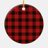 Clan Aikenhead Tartan Keramik Ornament (Hinten)