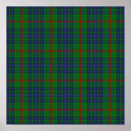 Clan Aiton Tartan - Digitaler Download Poster