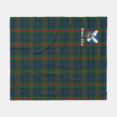 Clan Aiton Tartan Kariert Fleecedecke (Vorderseite (Horizontal))