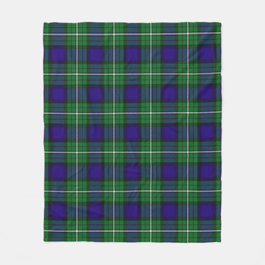 Clan Alexander Tartan Kariert Fleecedecke (Vorderseite)