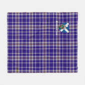 Clan Allardice Tartan Kariert Fleecedecke (Vorderseite (Horizontal))