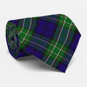 Clan Allen Tartan Krawatte (Gerollt)