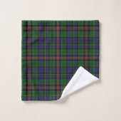 Clan Allison Tartan Kariert Mit Monogramm Badhandtuch Set (Waschlappen)