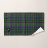 Clan Allison Tartan Kariert Mit Monogramm Badhandtuch Set (Handtuch)