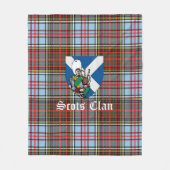 Clan Anderson Ancient Tartan Kariert Fleecedecke (Vorderseite)