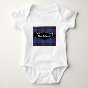 Clan Anderson Banner Baby Strampler