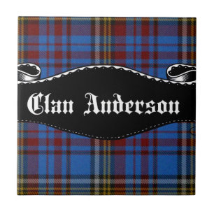 Clan Anderson Banner Fliese