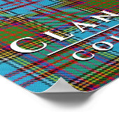 Clan Anderson Colors of Scotland 2 Tartan Kariert Poster (Ecke)