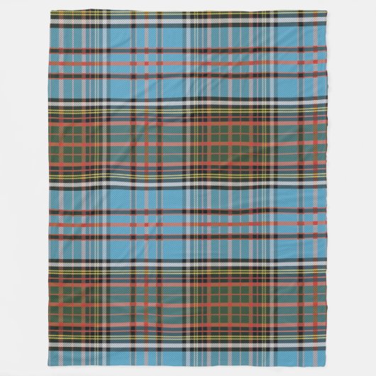 Clan Anderson Kariert Tartan Karo Fleecedecke (Vorderseite)