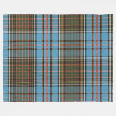 Clan Anderson Kariert Tartan Karo Fleecedecke (Vorderseite (Horizontal))