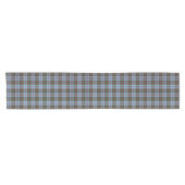 Clan Anderson Light Blue Scottish Tartan Kurzer Tischläufer (Horizontal)