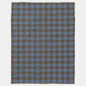 Clan Anderson Scottish Tartan Kariertes Muster Fleecedecke (Vorderseite)
