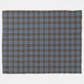 Clan Anderson Scottish Tartan Kariertes Muster Fleecedecke (Vorderseite (Horizontal))