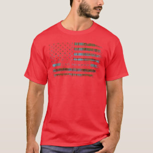 Clan Anderson Scottish tartan US Flaggenkilometer T-Shirt