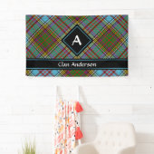 Clan Anderson Tartan Banner (Insitu)