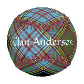 Clan Anderson Tartan Baseball (Rückseite)