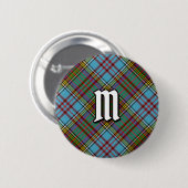 Clan Anderson Tartan Button (Vorne & Hinten)