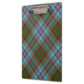 Clan Anderson Tartan Clipboard Klemmbrett (Links)