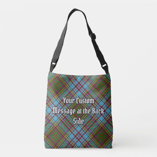 Clan Anderson Tartan Crossbody Bag Tragetaschen Mit Langen Trägern (Rückseite)