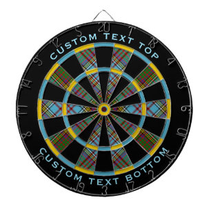 Clan Anderson Tartan Dart Board Dartscheibe