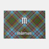 Clan Anderson Tartan Doormat Fußmatte (Vorderseite)