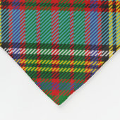 Clan Anderson Tartan Fleece Blanket (Ecke)