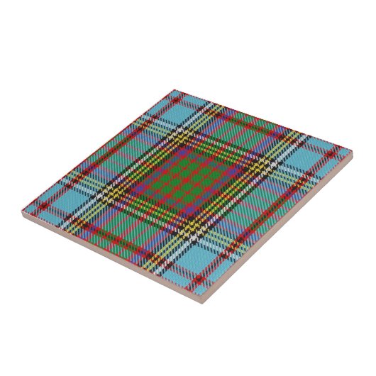 Clan Anderson Tartan Fliese (Seite)