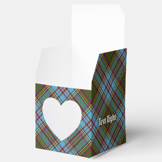 Clan Anderson Tartan Gevor Box Geschenkschachtel (Geöffnet)