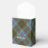 Clan Anderson Tartan Gevor Box Geschenkschachtel (Geöffnet)