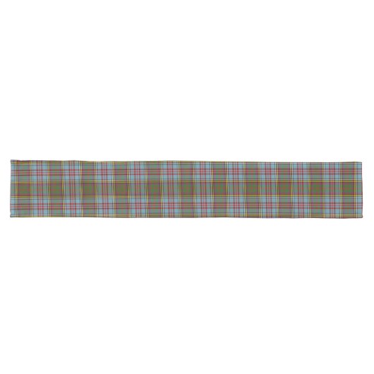 Clan Anderson Tartan Kariert Großer Tischläufer (Horizontal)
