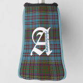 Clan Anderson Tartan Kariert Monogram Golf Headcover (Rotieren 90)
