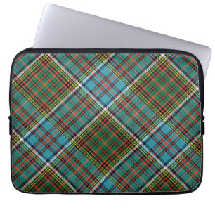 Clan Anderson Tartan Karo Laptop-Hülle Laptopschutzhülle