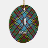 Clan Anderson Tartan Keramik Ornament (Rechts)