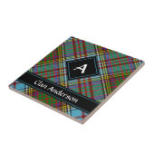 Clan Anderson Tartan Keramik Tile Fliese (Seite)