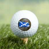 Clan Anderson Tartan Knot & Flag Golfball (Insitu T-Shirt)